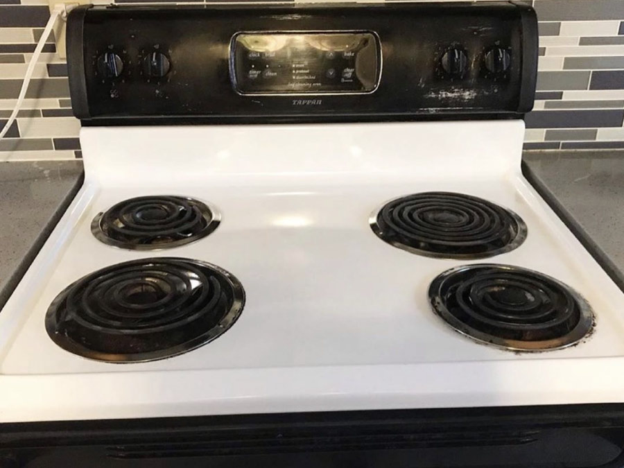 After cleaning
