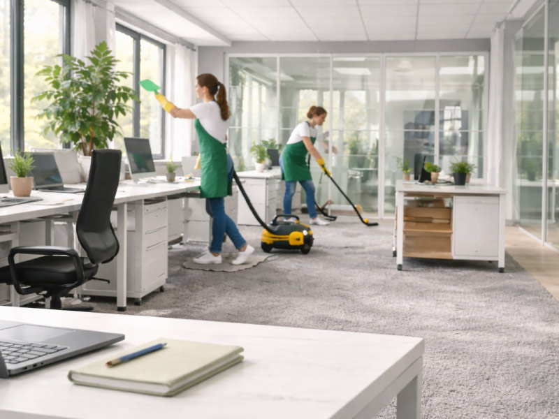 Post construction cleaning for commercial spaces in Richmond VA